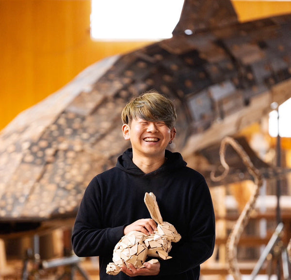 ＜Love Our Nature 第4弾＞廃材アーティスト加治聖哉さんとコラボ、猫をモチーフにしたアート作品を展示中