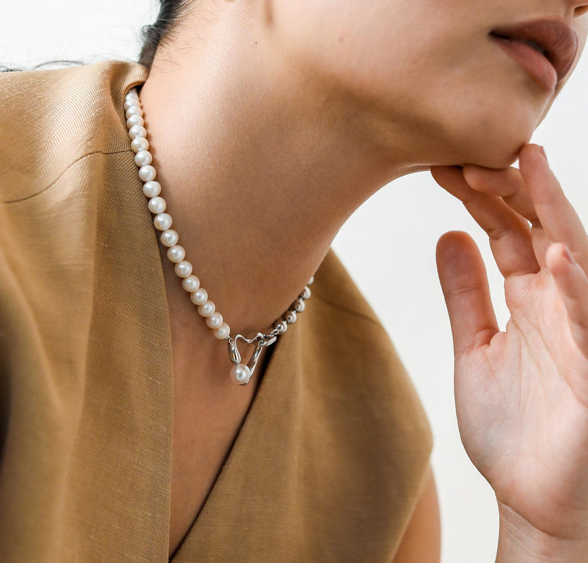 Pearl (pearl) necklace | MARLENA pearl jewelry official online
