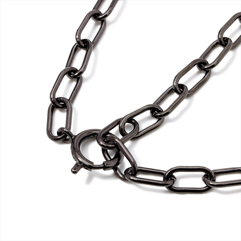 【NOIR/Mila】 Noir Mila Series Necklace Chain Silver (Black Rhodium)(marlena-71-1107)