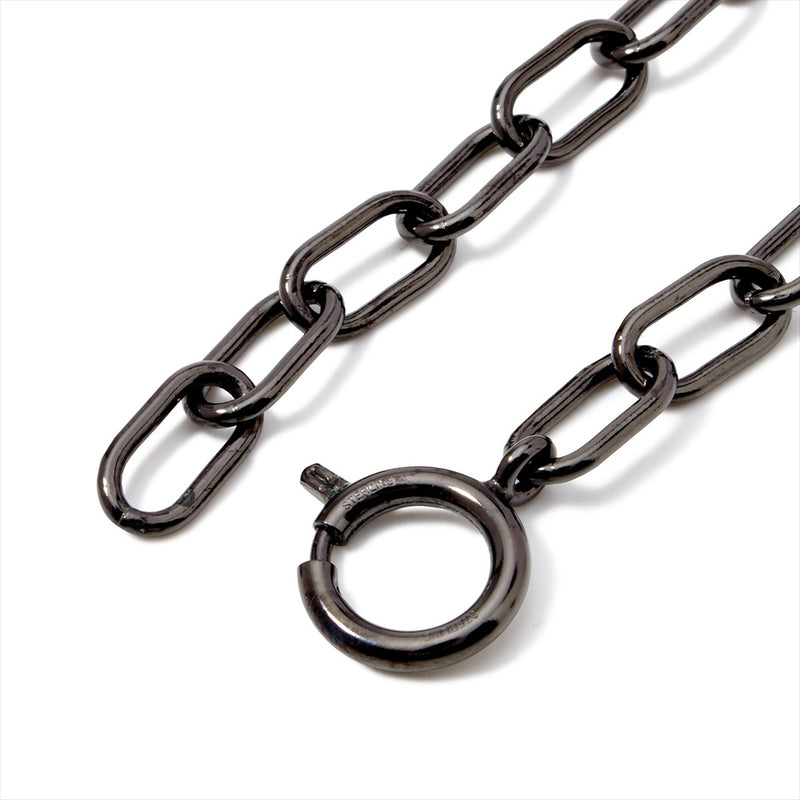【NOIR/Mila】 Noir Mila Series Bracelet Chain Silver (Black Rhodium)(marlena-71-1108)