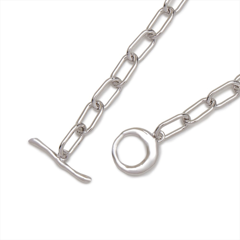 Mila】ミラバロックパールネックレス 南洋黒蝶真珠11mm Silver