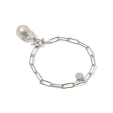 Freshwater Pearl Baroque Chain Bracelet 12mmUP/17cm/ 19cm Silver　（marlena-55-762）