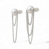 【Lian】リアンピアス/イヤリング 淡水真珠11mm Silver/Pt (marlena-fwp-lian)