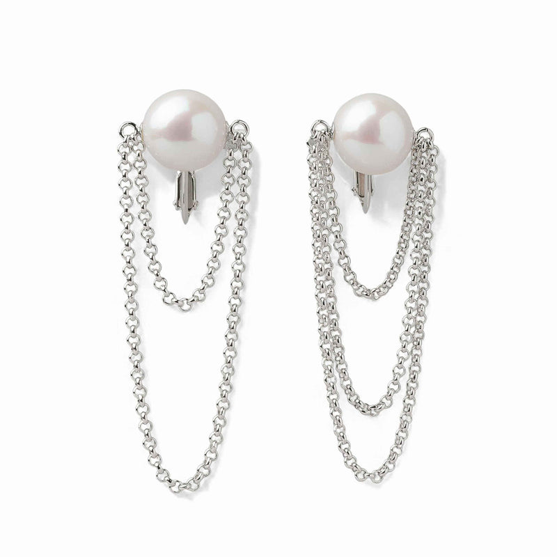 【Lian】リアンピアス/イヤリング 淡水真珠11mm Silver/Pt (marlena-fwp-lian)