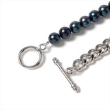 【Martine】Martine bracelet Akoya black pearl 7.0-7.5mm / Silver(marlena-martine-brace)