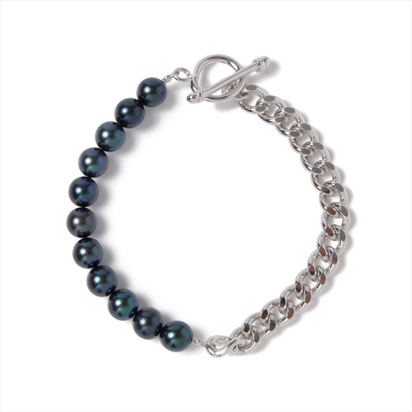 【Martine】Martine bracelet Akoya black pearl 7.0-7.5mm / Silver(marlena-martine-brace)