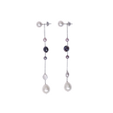 【Michèle】 Michèle Station Earrings K14WG/Silver(marlena-53-7244)