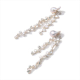 【Cleo】 Cleo Charm Earrings - Freshwater Pearl 12mmUP/6.0-8.0mm/K14WG(marlena-cleo-pi)
