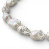 【Marie】マリーマンテルバロックパールネックレス 淡水真珠11mmUP Silver  (marlena-11-1114)