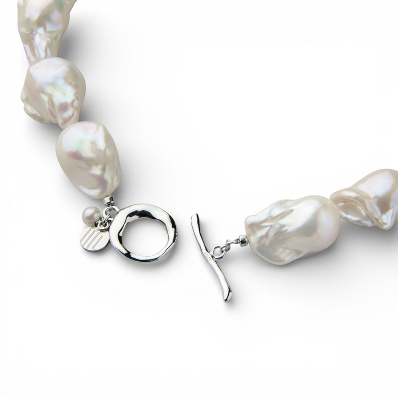 Marie】マリーマンテルバロックパールネックレス 淡水真珠11mmUP