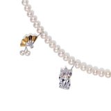 【ENGI】エンギチャームネックレス　淡水真珠 4.0-4.5mm/3.0-3.5mm　Silver (※受注発注)(marlena-50-2295)