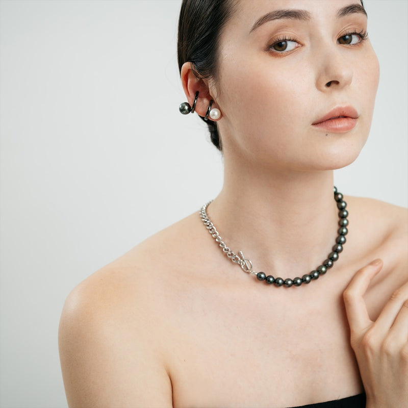 芝翫香本真珠ネックレスと指輪セット - ネックレス