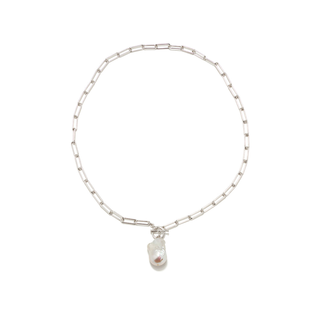工場直販最高品質 天然真珠 （ A007 ）大粒 バロックパール ネックレス アクセサリー