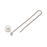 White South Sea Pearl 10mmUP Marissa Earring Outside Single (One Ear)  Silver/K10WG (marlena-53-5543)