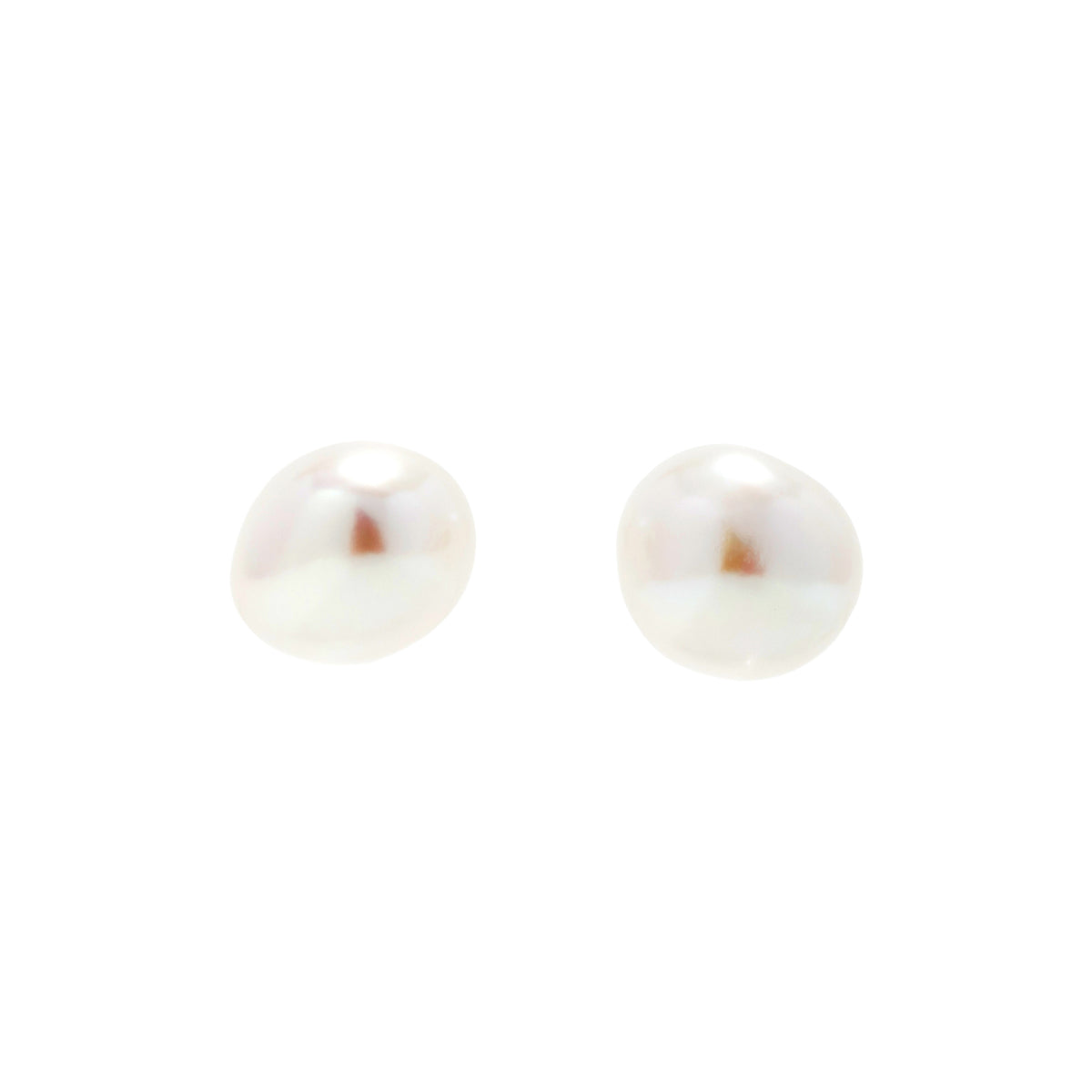 kaho⑅プロフ必読さま専用◎ 白虹色オイスターバロックパール イヤリング 7.0mm アコヤ真珠イヤリング | Moon Label - 大月真珠オンライン